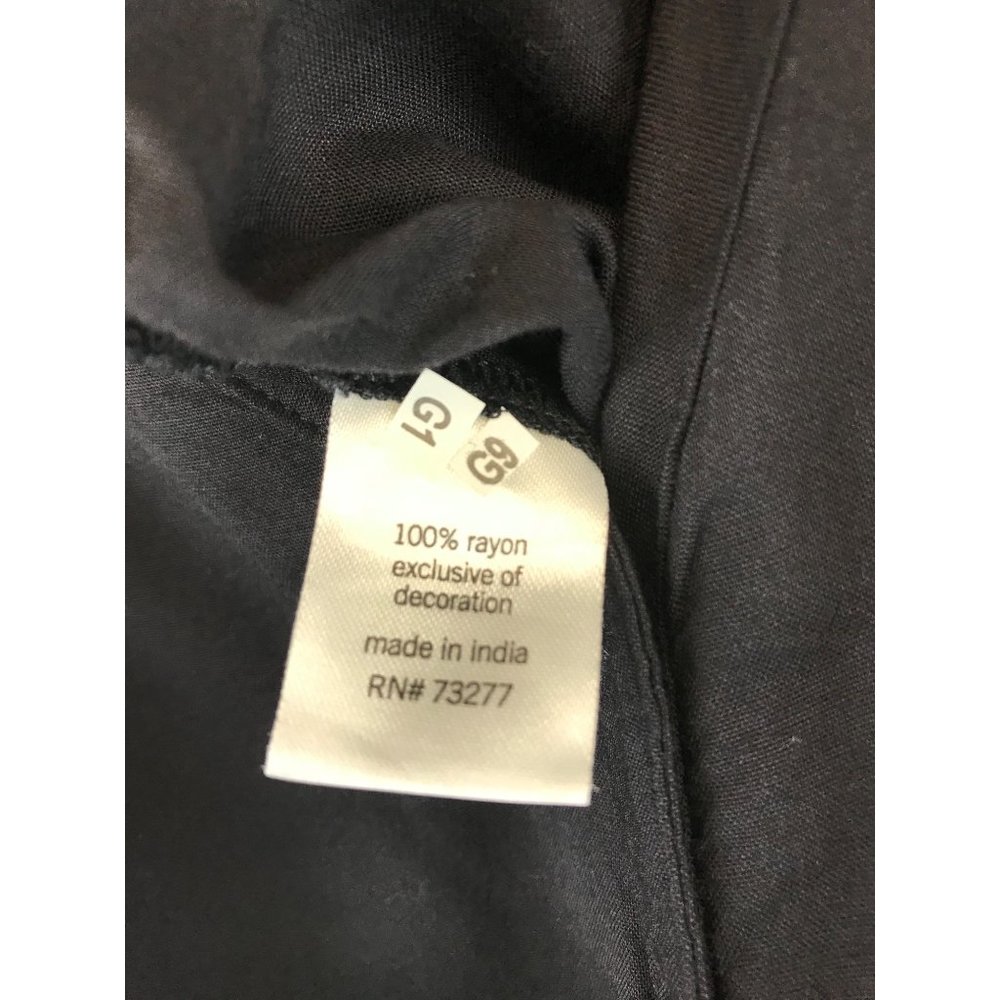 New Sonoma Solid Drawstring Waist Wide Leg Crop Pants Jumpsuit Small - Picture 7 of 8